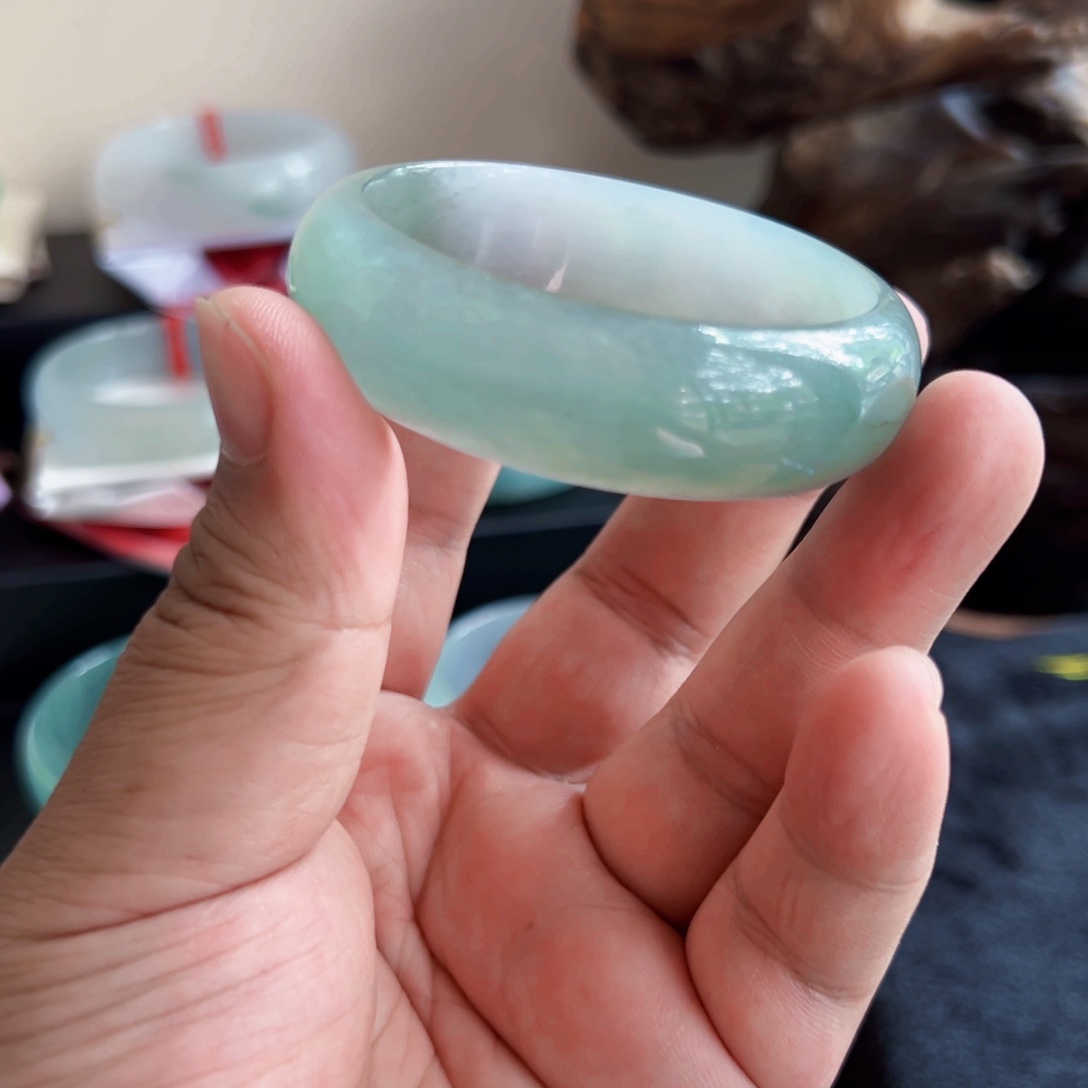 未镶嵌手镯翡翠圈口52/53