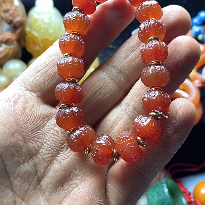 玛瑙/玉髓手链未镶嵌