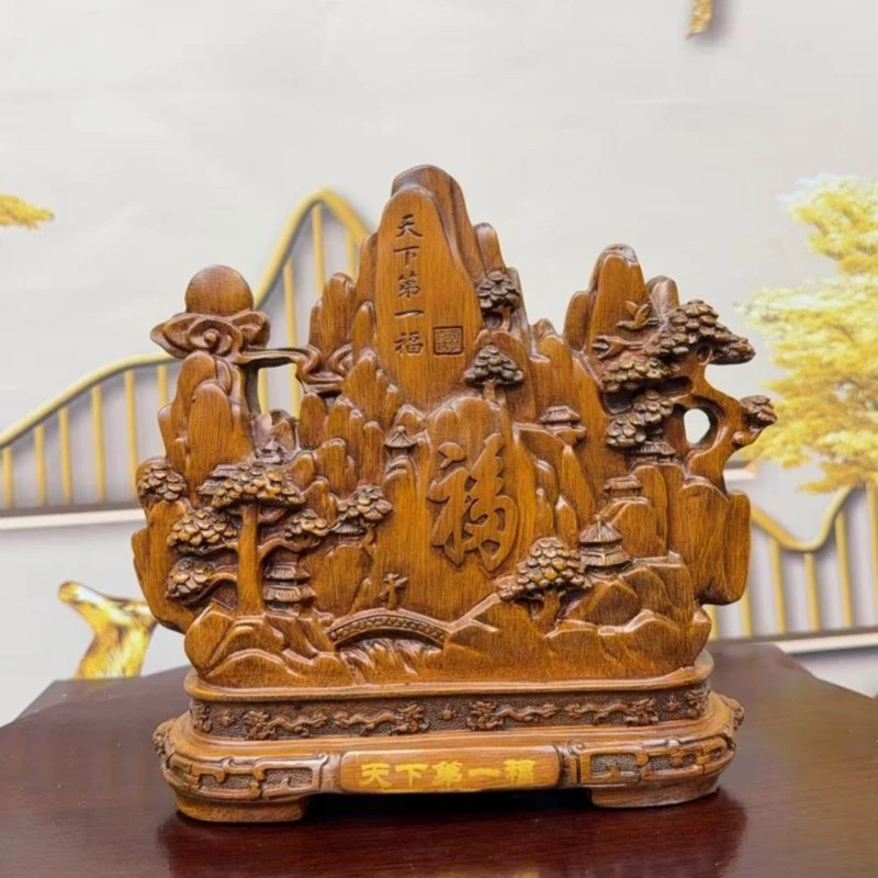 天下福字高档客厅办公室装饰品乔迁开业礼品