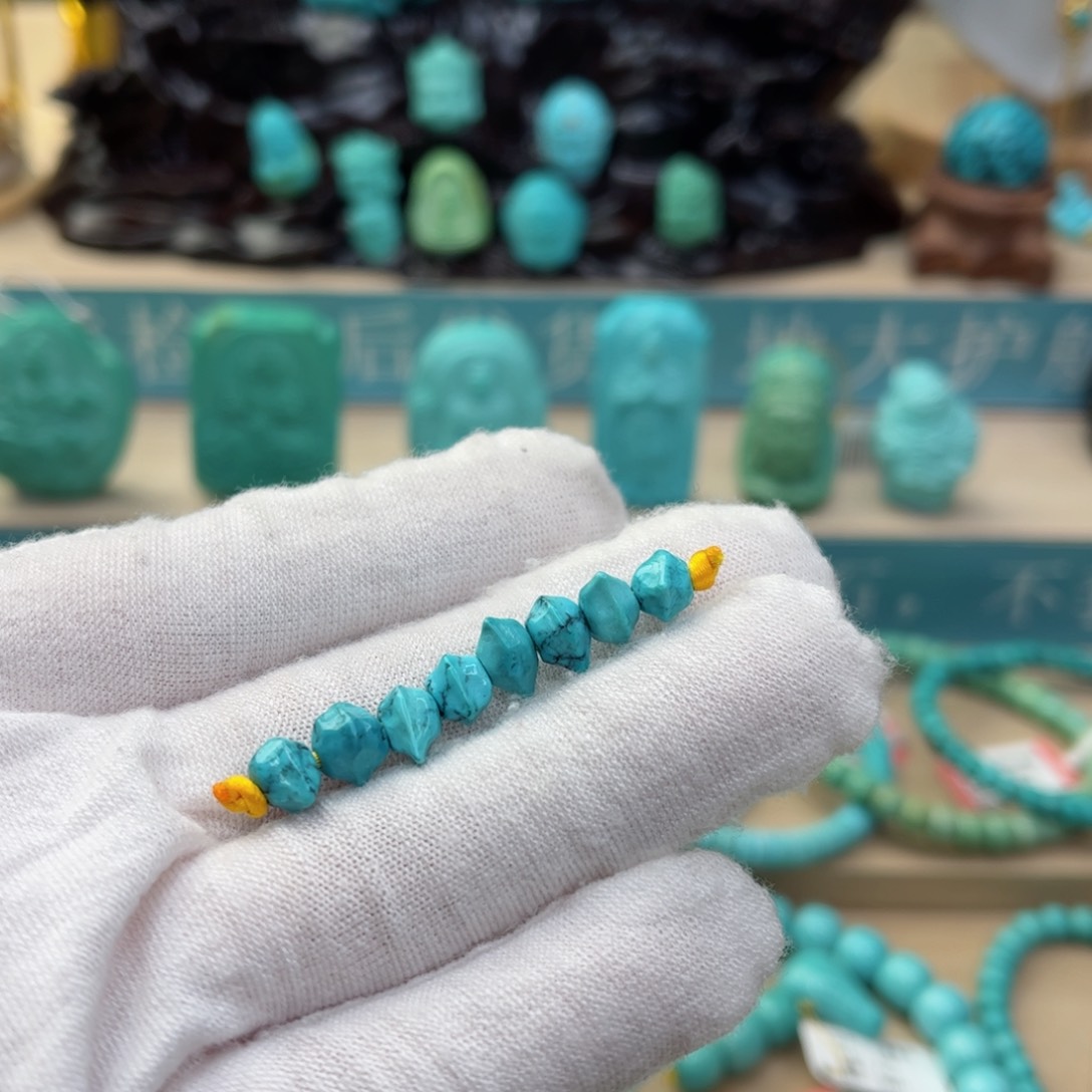 绿松石尺寸6.5未镶嵌