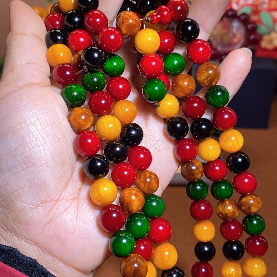 贝壳杉帝王血龙木1.0多宝珠