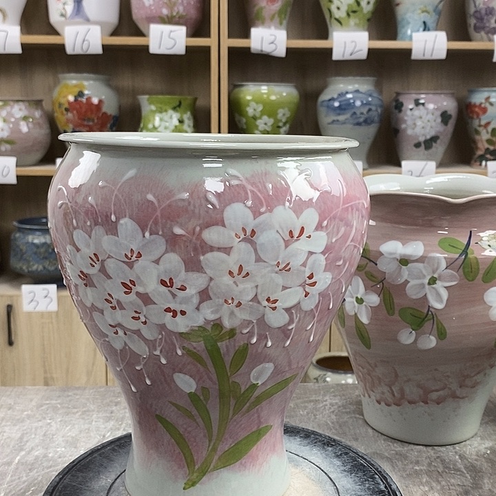 缸13zp景德镇陶瓷花盆