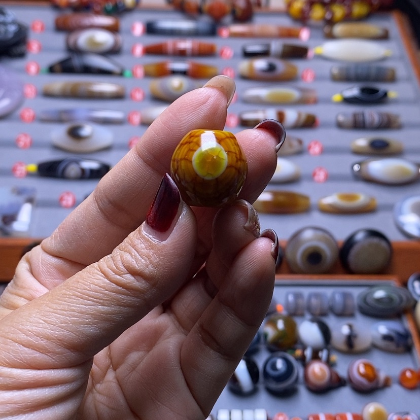 【闪购商品】玛瑙/玉髓珠宝半成品未镶嵌乐**宝