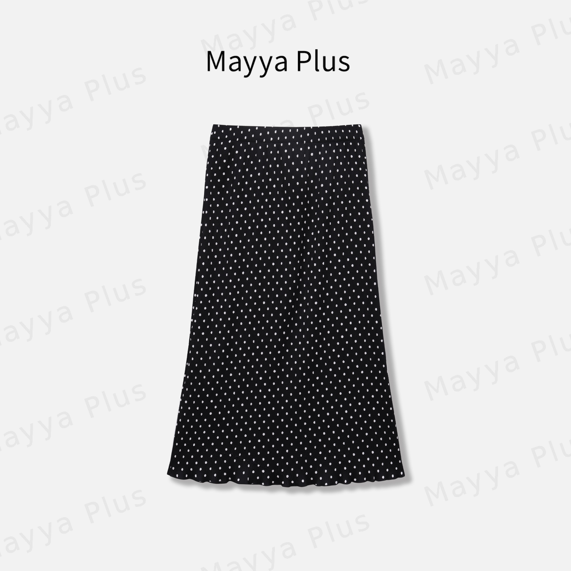 【点汐】Mayya Plus麦芽定制粉彩风气质显瘦百搭包臀半身裙32627828