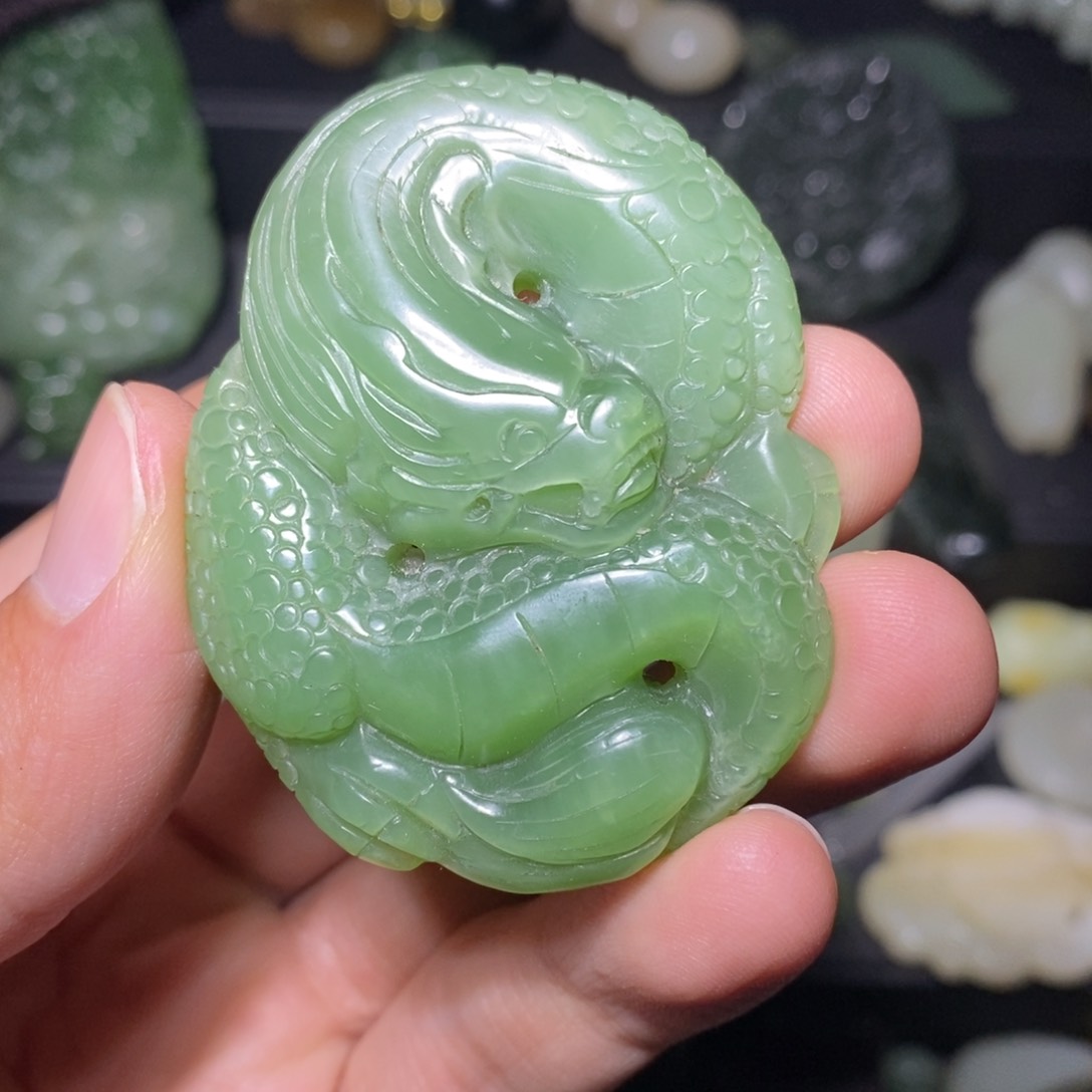 颈饰未镶嵌和田玉