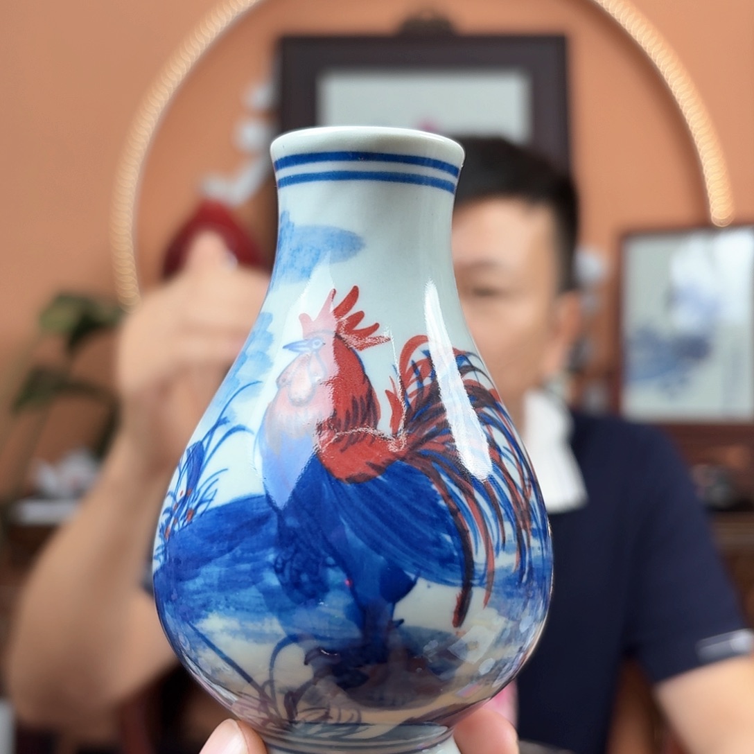 景德镇陶瓷手工花瓶