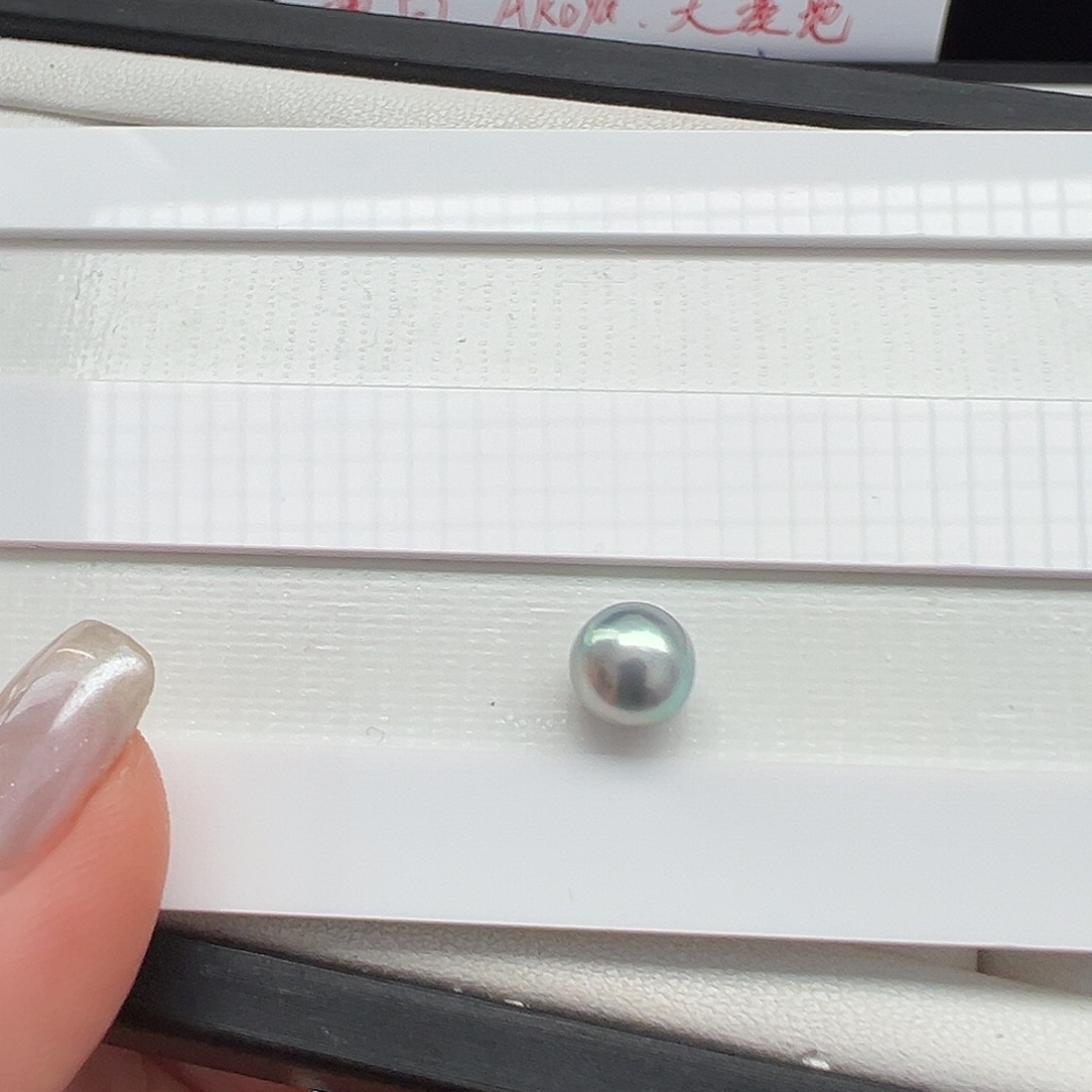 裸珠海水珍珠未镶嵌Akoya裸珠7-8mm可定制