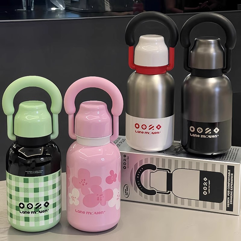 览萌LaneMouen保温杯大容量女保温水壶水杯生日礼物520送情人节
