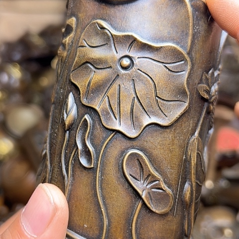 铜制文玩把玩物件