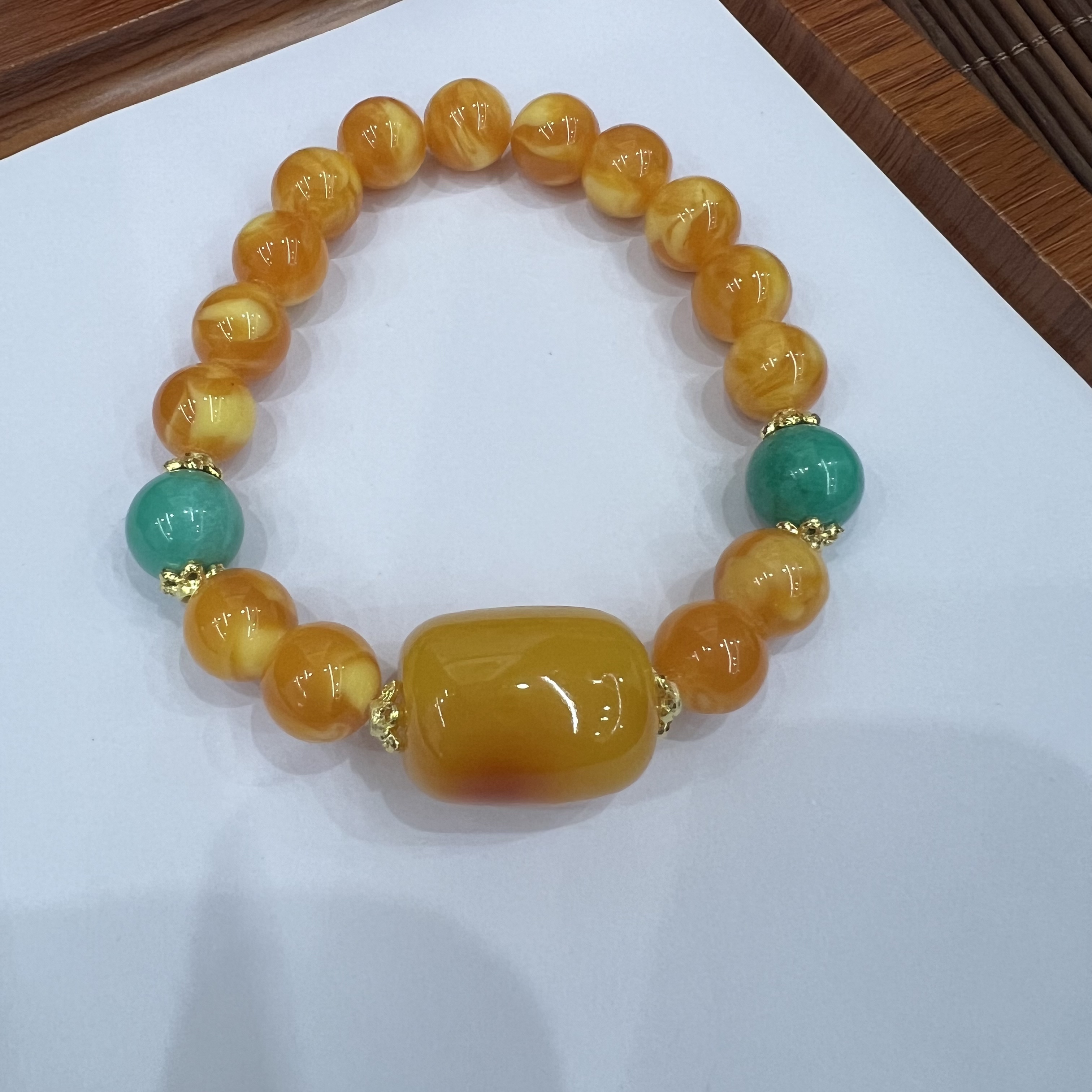 高定珠宝蜜蜡手链ZX588S038