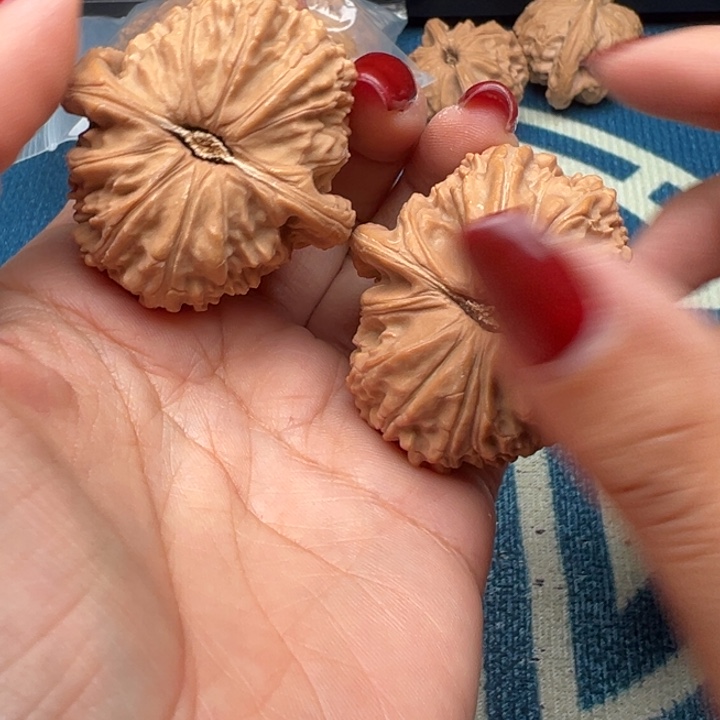 吊坠桃核文玩白狮子43