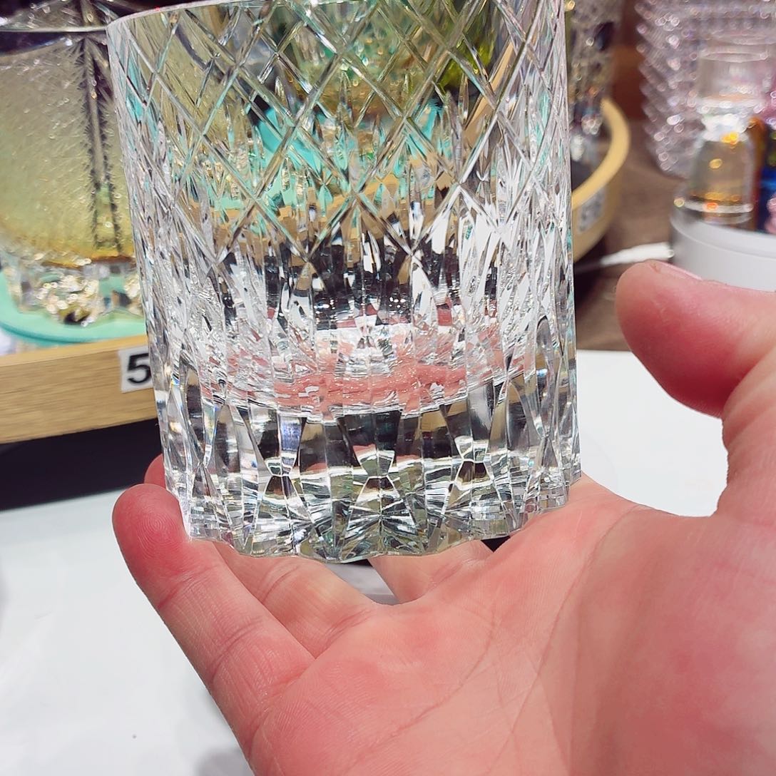 无盖款水晶玻璃威士忌酒