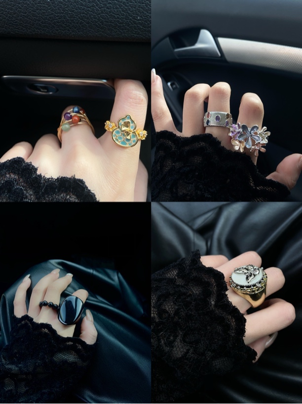 合金戒指 咖时合金戒指（活动款专拍链接）8.99一个两单飞