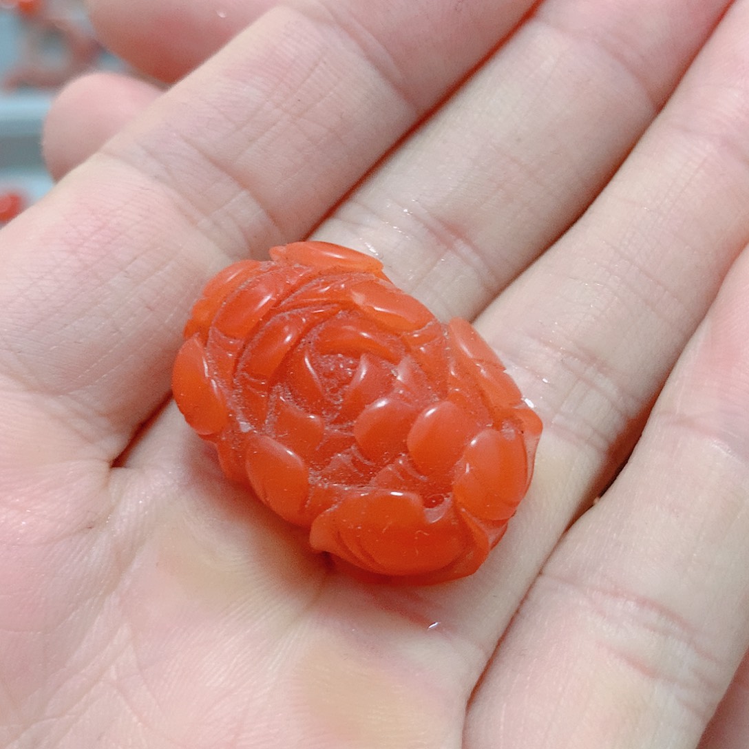 南红玛瑙吊坠(不含链)未镶嵌