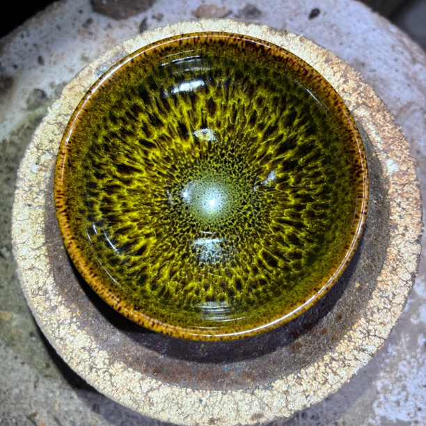 建窑建盏 金丝万缕盏