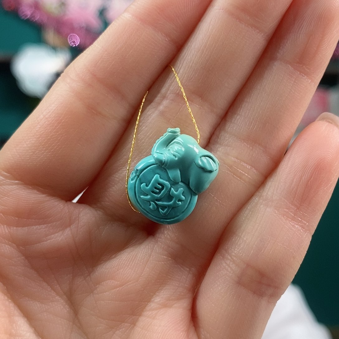 绿松石珠宝奇石未镶嵌