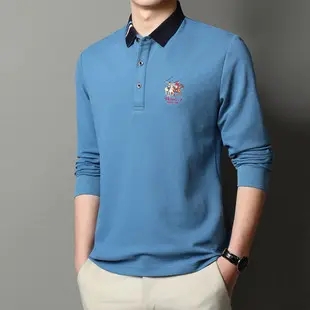 男士长袖POLO，随机发