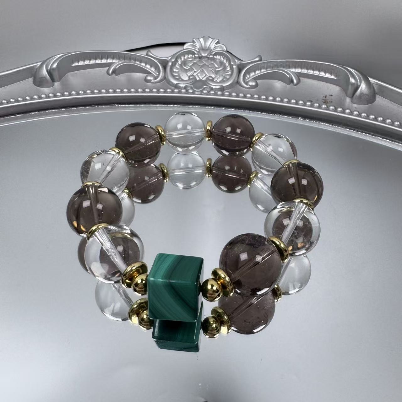 Z791 喜马拉雅水晶多宝diy手串 多样性发其一