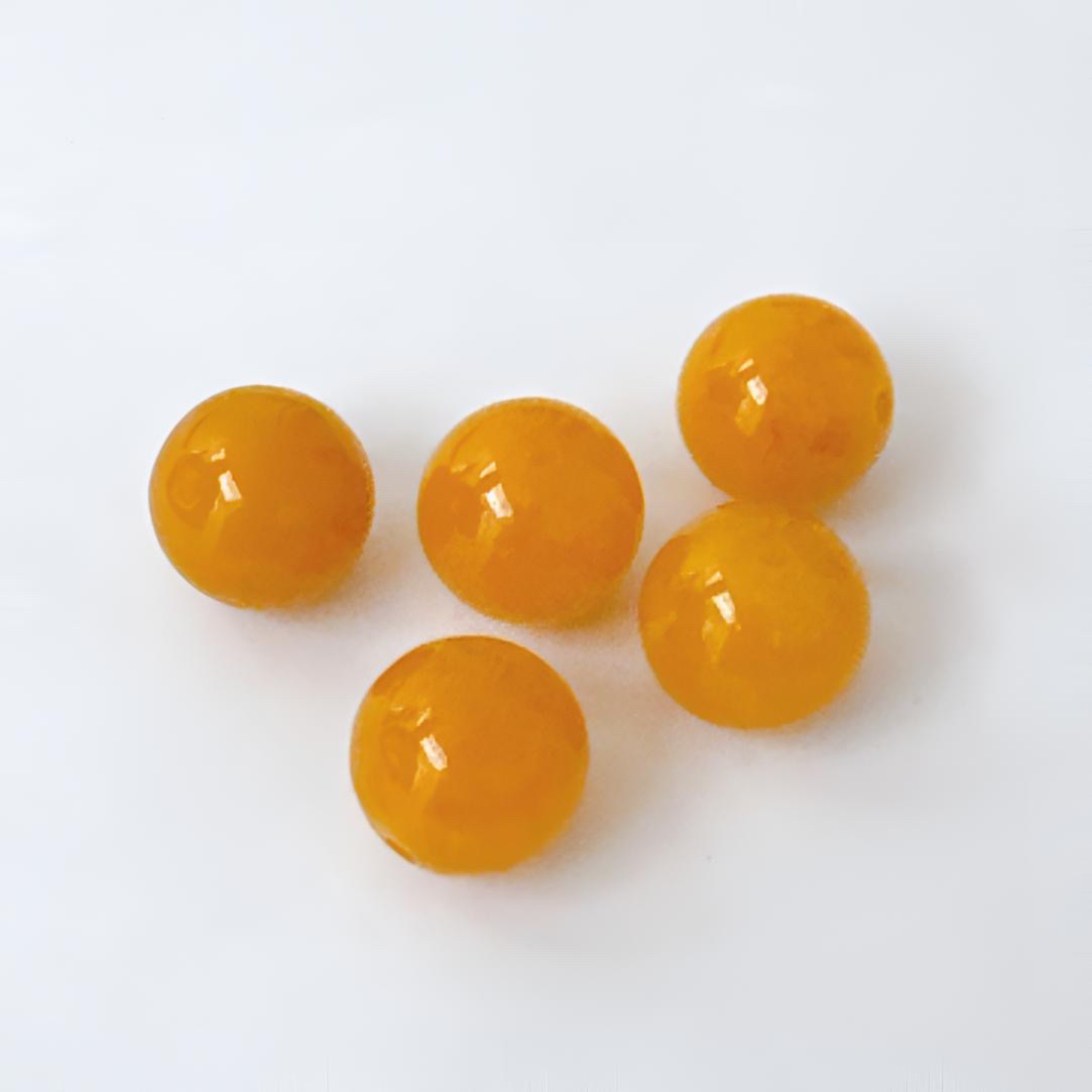 翡翠美人项链：翡翠鸡油黄卡12+散珠单珠一颗：多样性发货