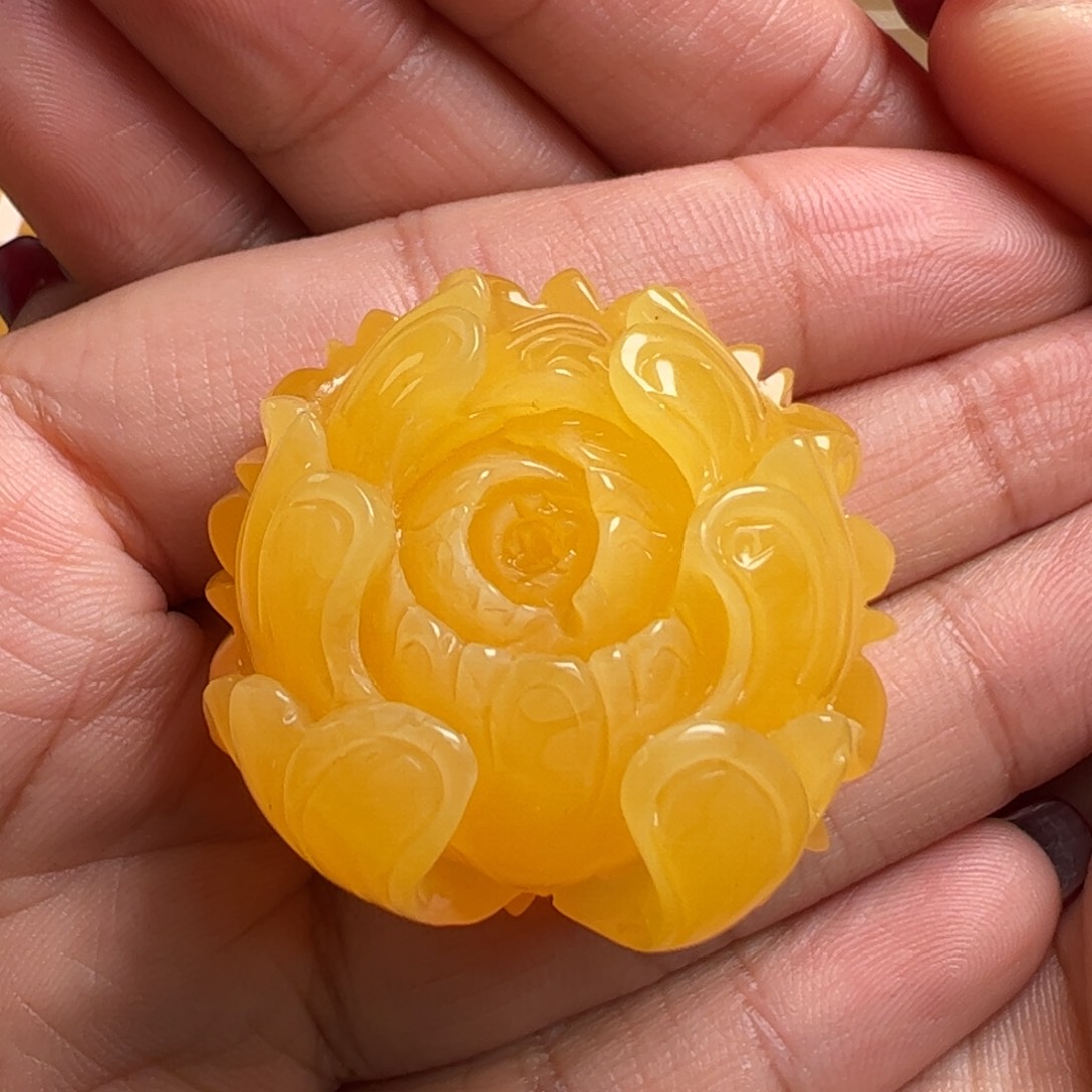 蜜蜡项链未镶嵌无优化