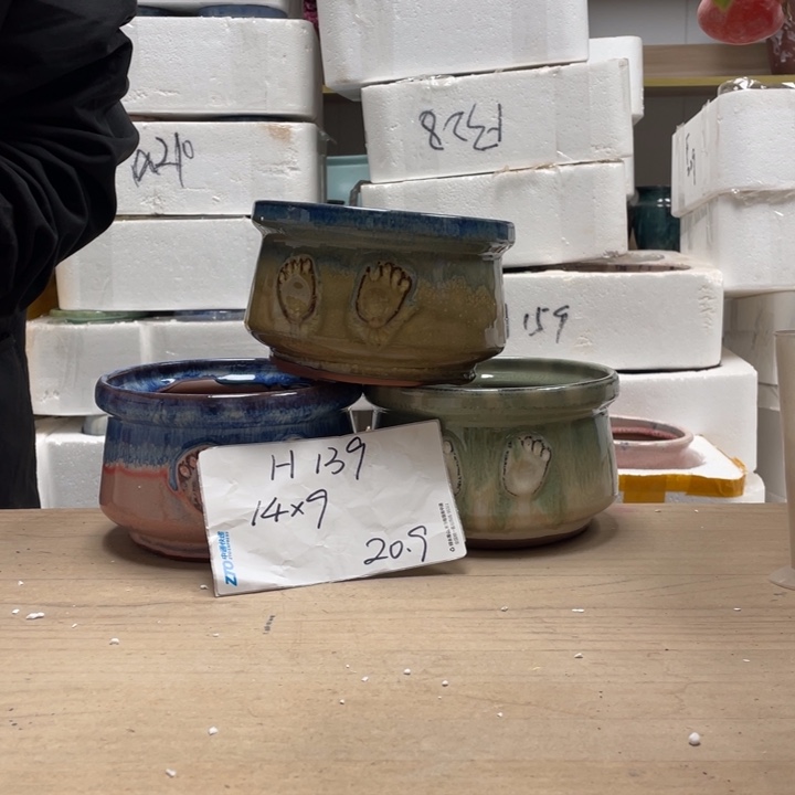 粗陶多肉花盆微瑕139