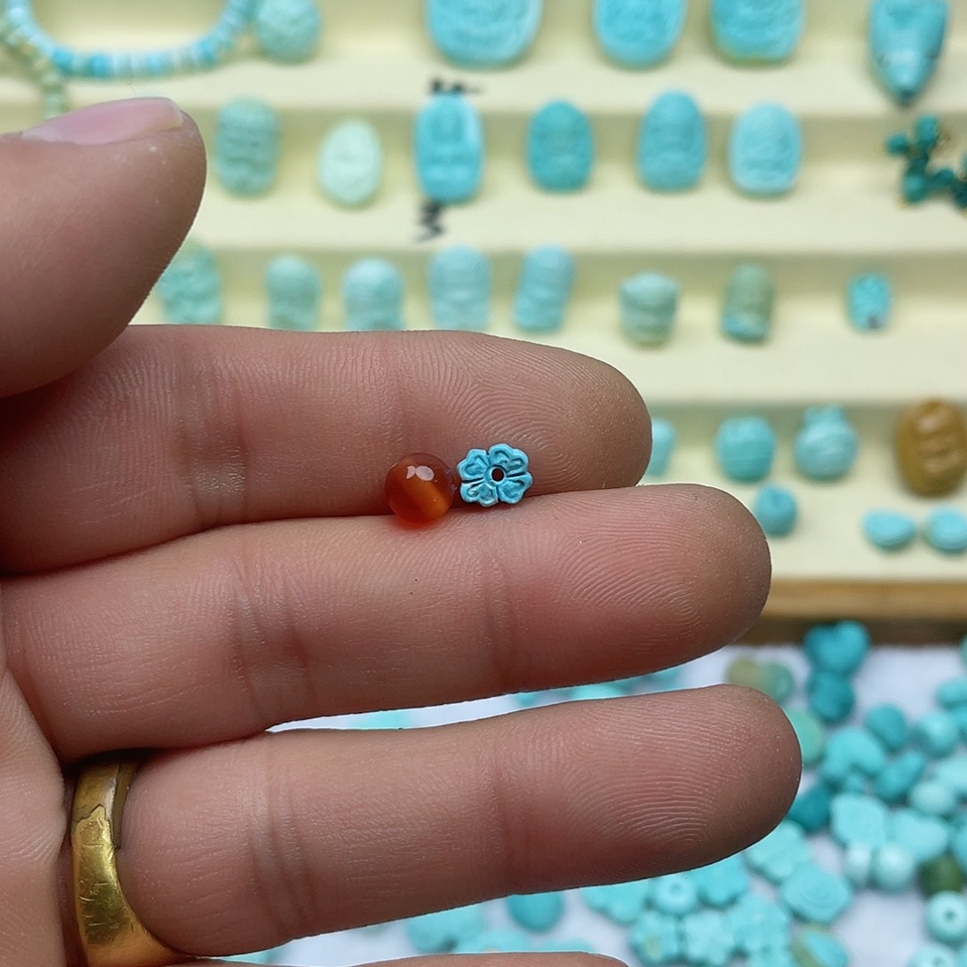 南红玛瑙颈饰未镶嵌206