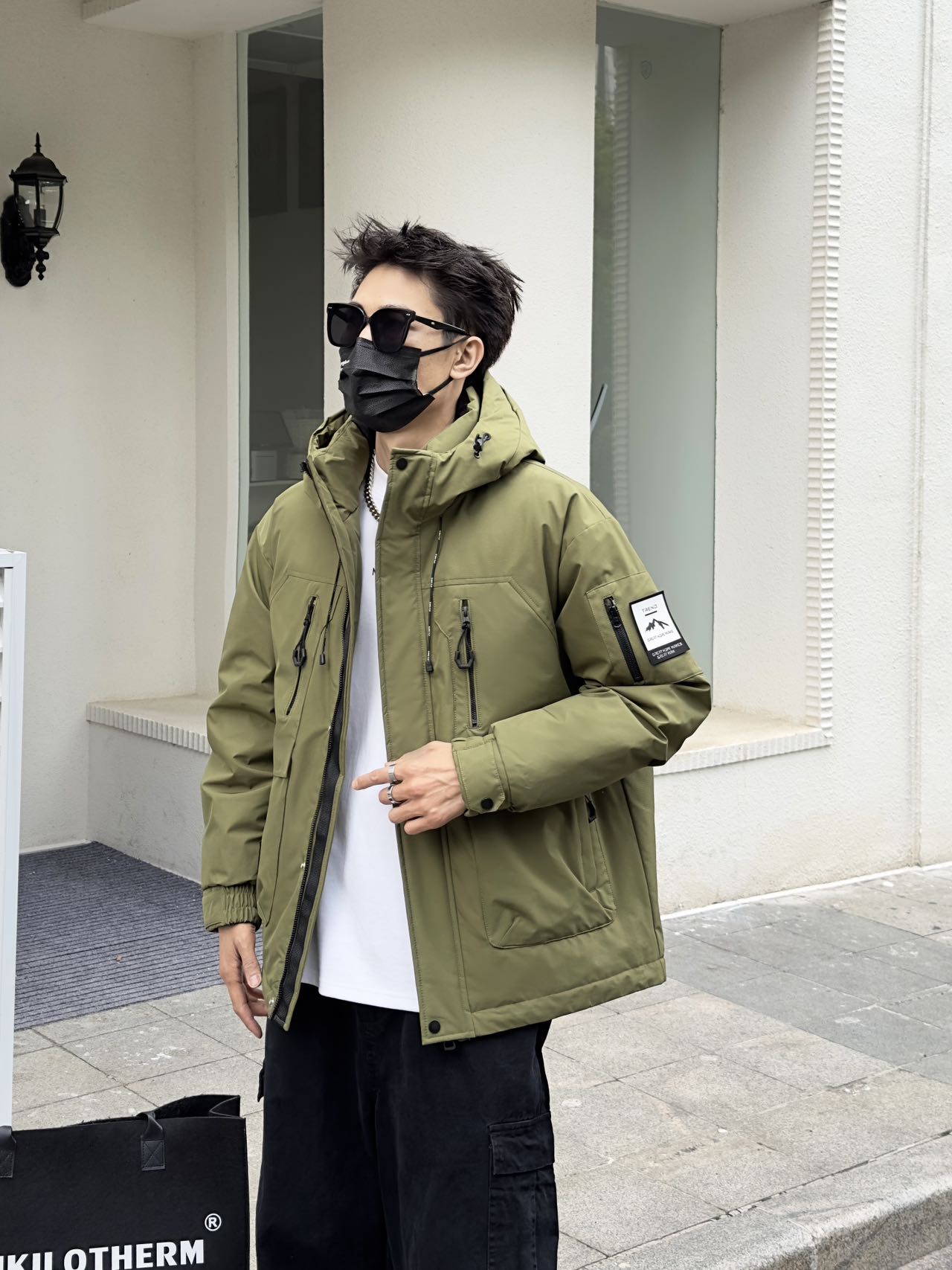 *总#Y9920.#【廓形结构图】情侣加厚羽绒服外套