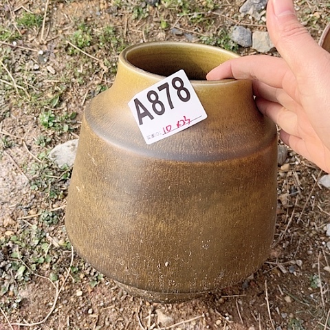 红陶景德镇陶瓷手工花盆