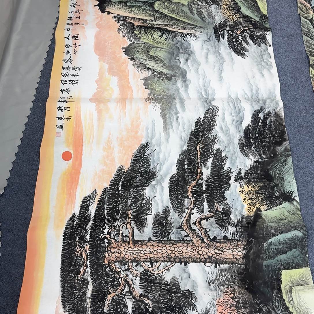 国画国画作品宣纸纯手绘