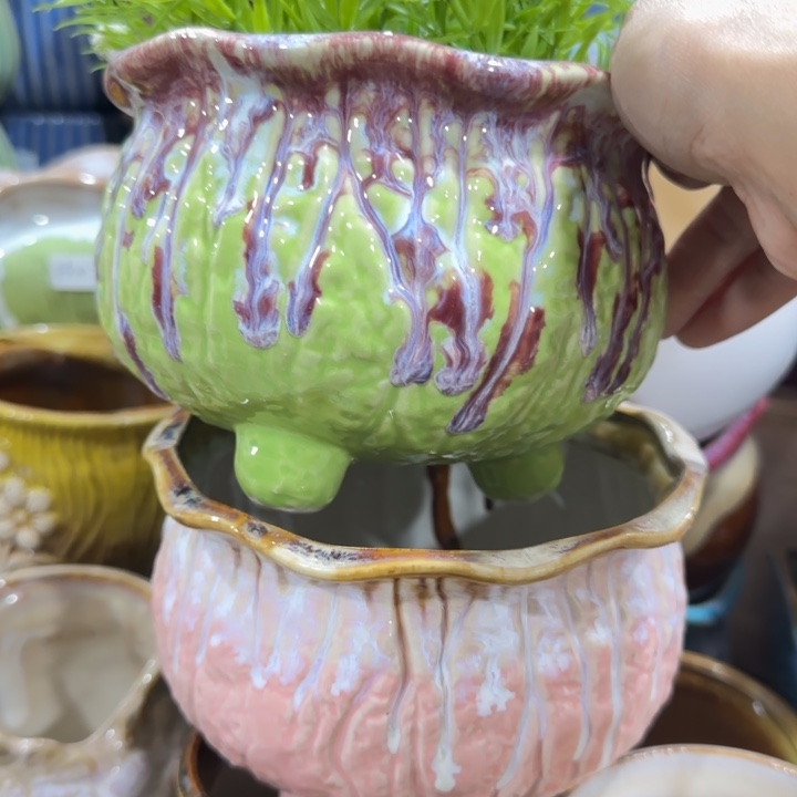 凑9块包邮，有孔，花盆