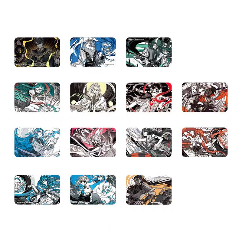 非人哉仙山琼阁方形 圆形系列吧唧徽章(拆封不退换)