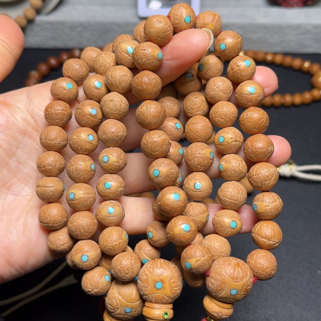 凤眼菩提吊坠11.5mm松丁精品手串