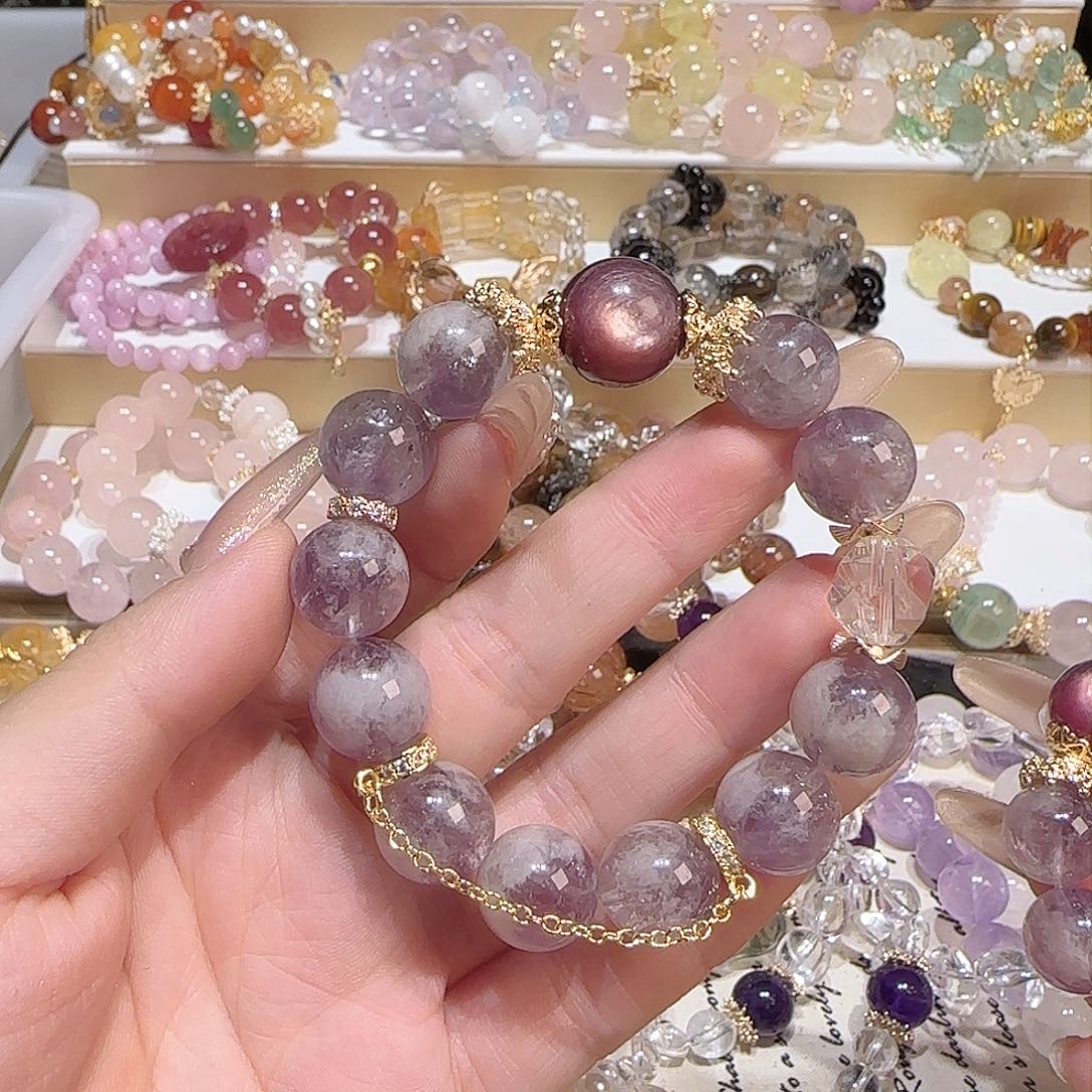 水晶手链未镶嵌八