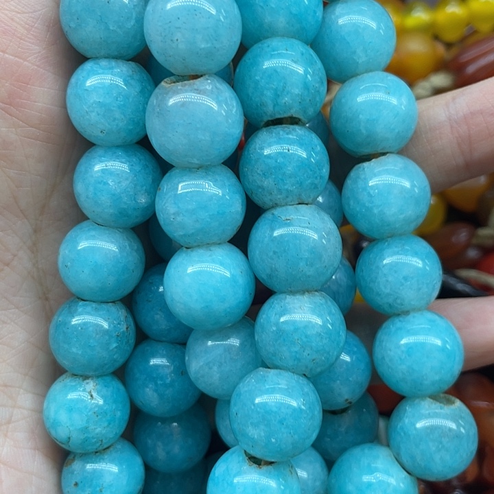 玬***燕玛瑙/玉髓未镶嵌玛瑙手镯项链谢谢谢