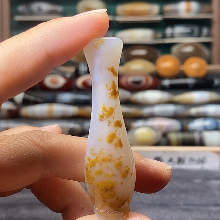 玛瑙/玉髓未镶嵌吊坠(不含链)