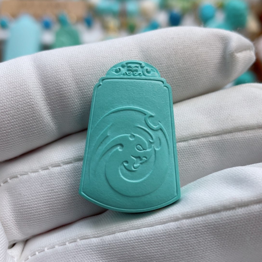 绿松石珠宝奇石未镶嵌