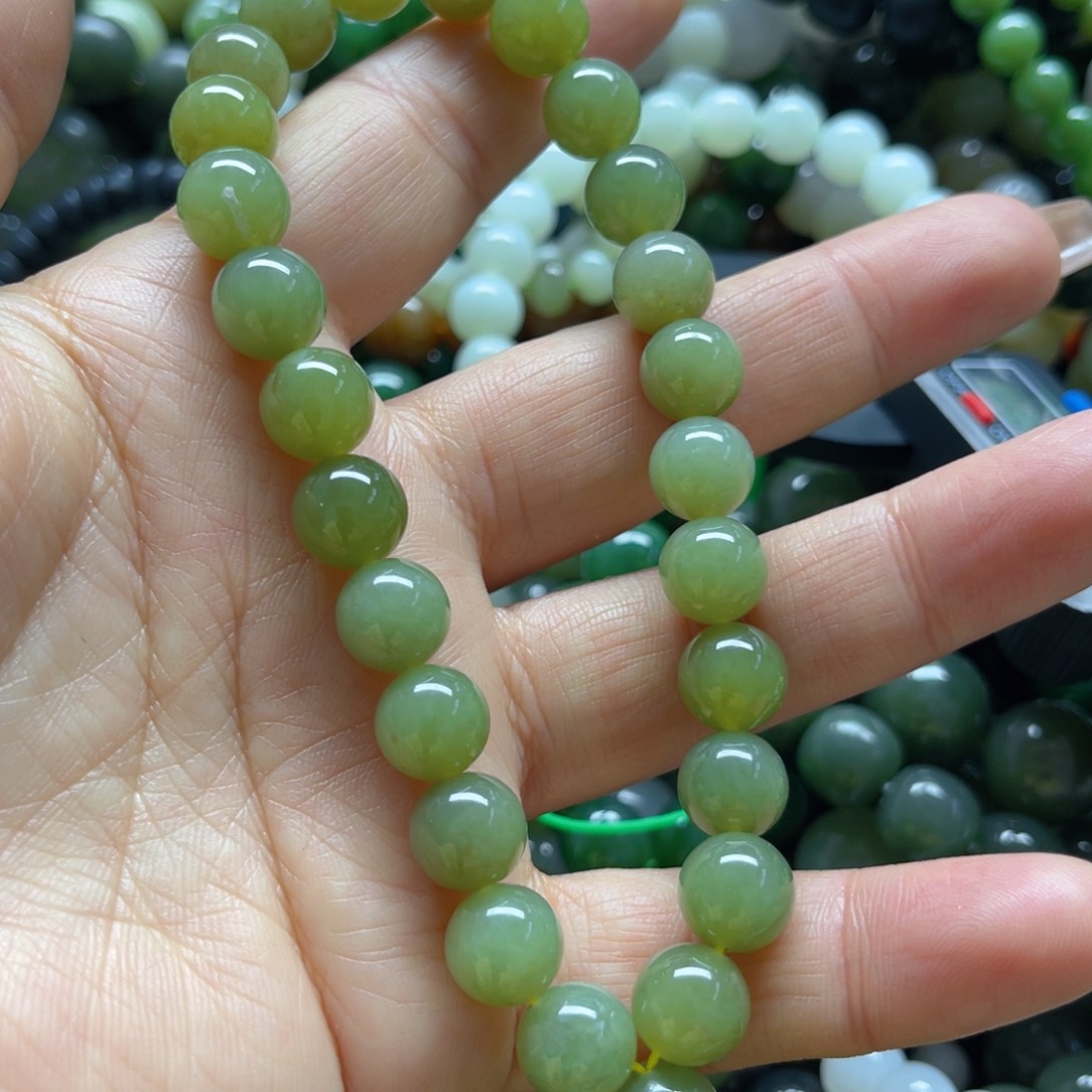 和田玉手链未镶嵌