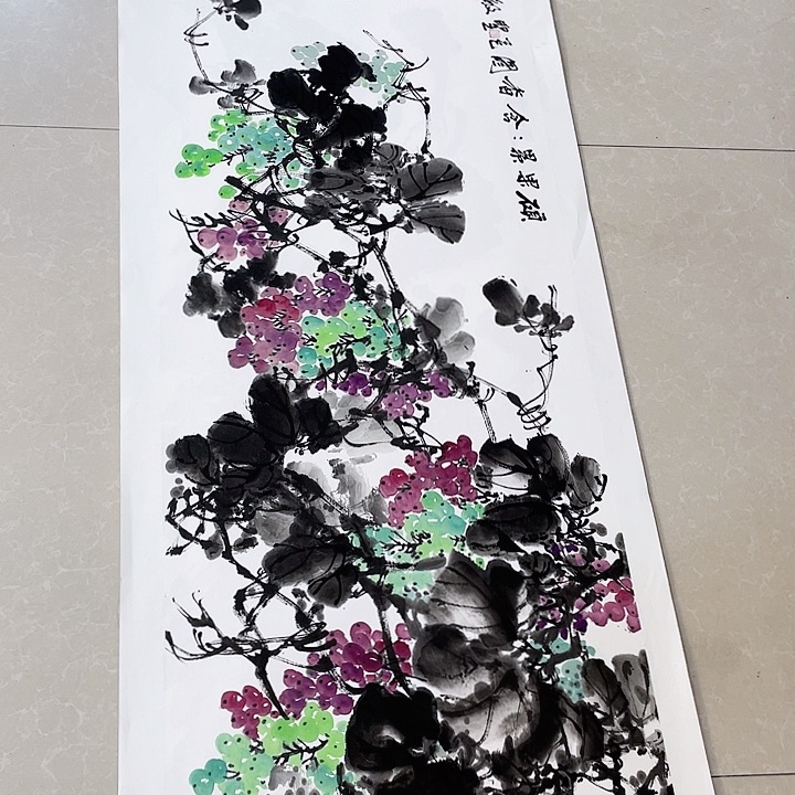 国画张圣敏先生纯手绘作品