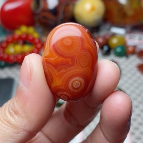 未镶嵌玛瑙/玉髓珠宝奇石ℳ****打孔不退不换