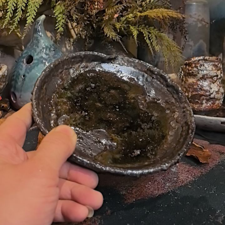 海***硬陶摆件手工高温原矿窑变新品福利