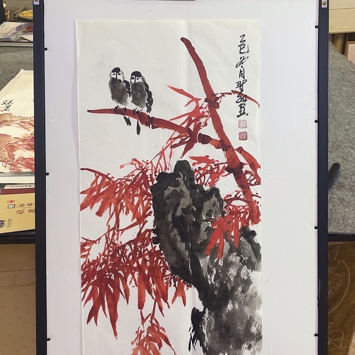 国画张圣敏先生纯手绘作品