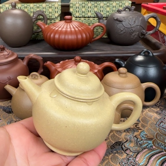 紫砂茶壶茶*宜兴紫砂宫灯