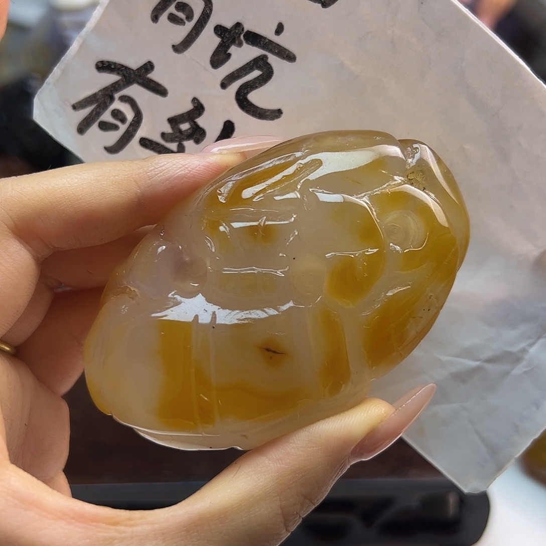 玛瑙/玉髓未镶嵌项链