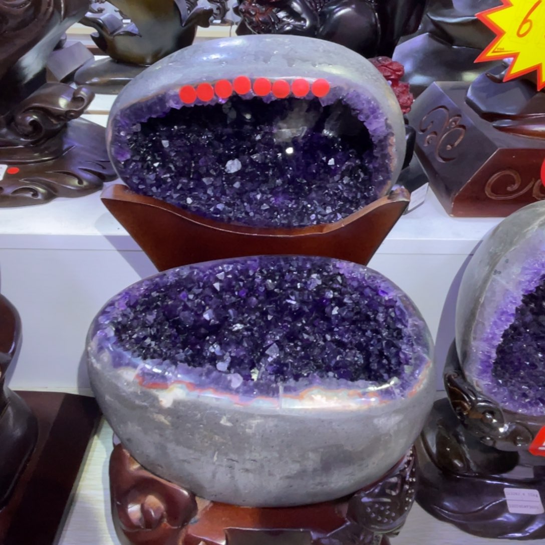未镶嵌大型摆件（非配饰）紫晶