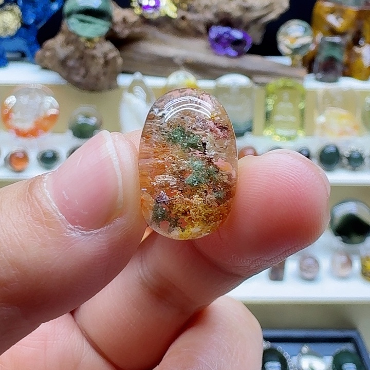 水晶颈饰银S925镶嵌唐*吊坠