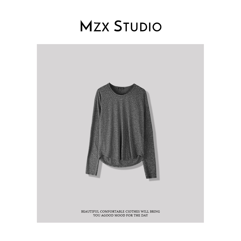 MZX 春季宽松弹力薄款针织衫T恤SY7105-X