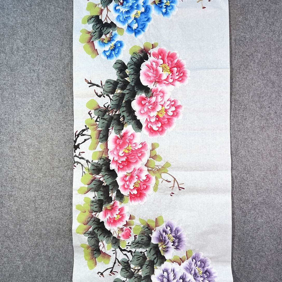 国画475 牡丹等植物资源和野生