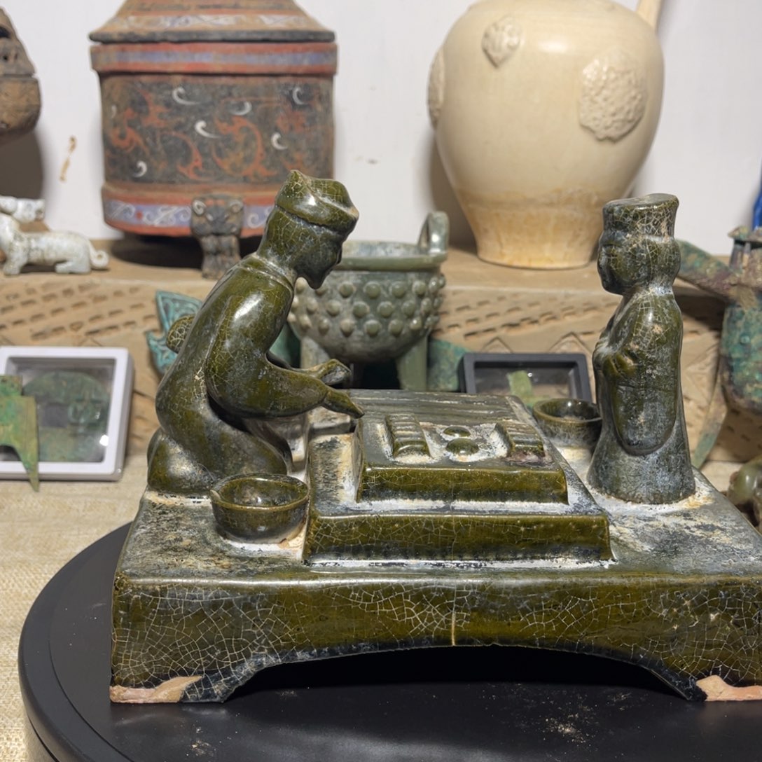 用***物摆件精品瓷器摆件