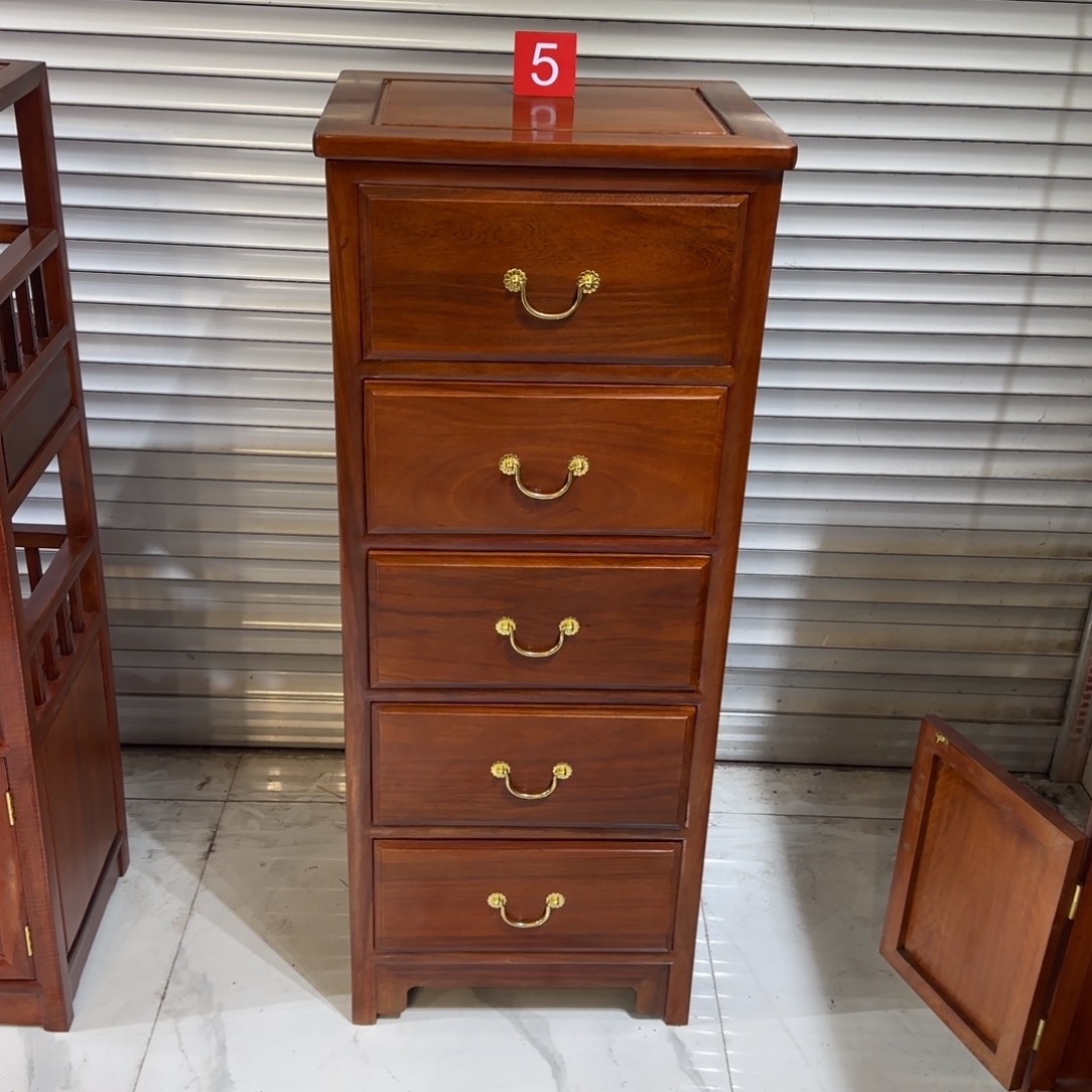 花梨木类成套家具刚果花梨50✖️40高124五斗柜