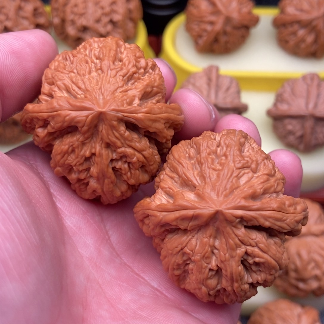 文玩核桃把件全品毕业粗筋44